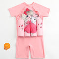 Meow Princess kids one-piece float swimsuit